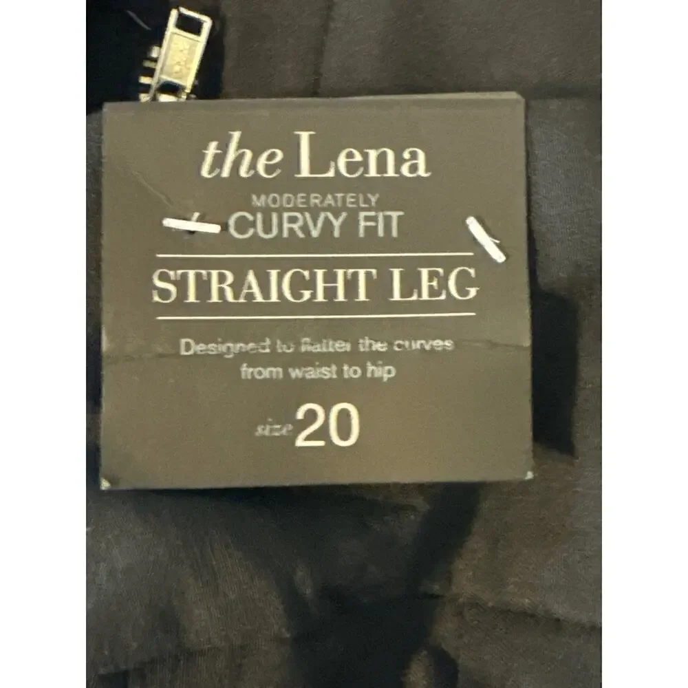 Lane Bryant The Lena Moderately Curvy Fit Control Tech Straight Leg Pants Sz. 20